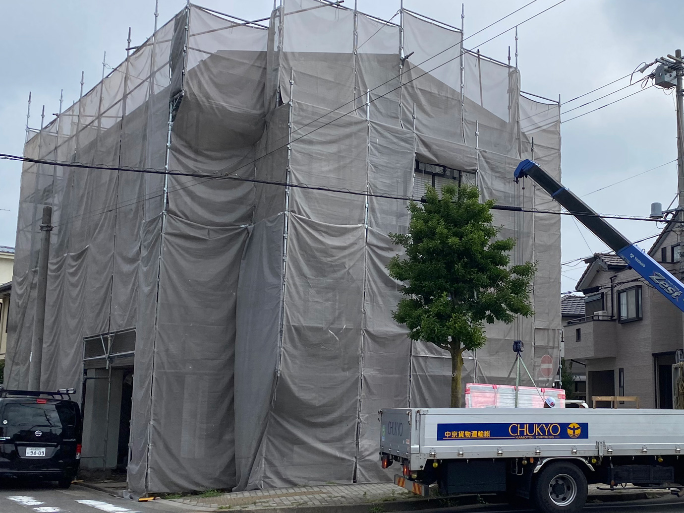 【名古屋市中川区K様邸一戸建てリノベーション】キッチン天板設置