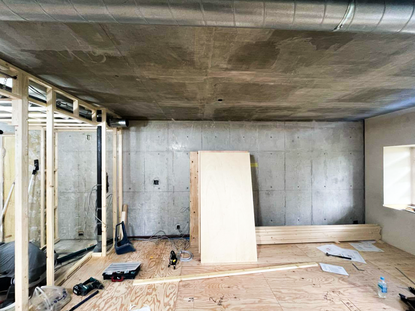 【日進市E様邸マンションリノベーション】大工工事