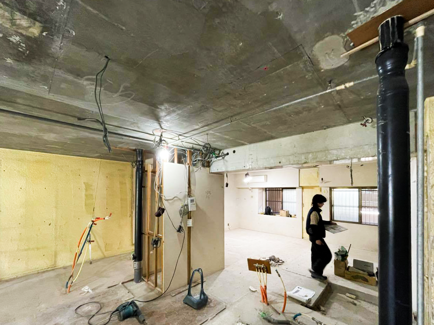 【日進市E様邸マンションリノベーション】解体工事