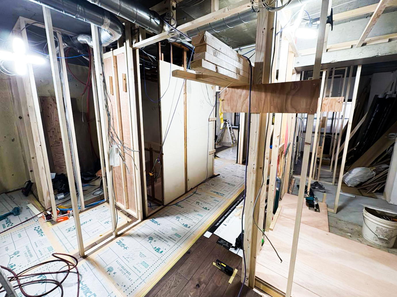 【日進市E様邸マンションリノベーション】大工工事②