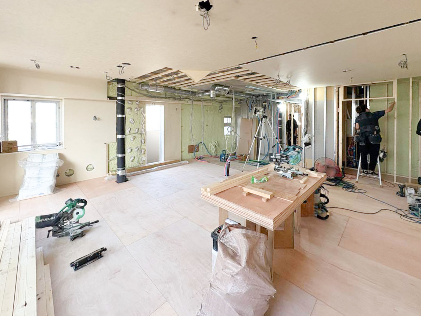 【名古屋市天白区K様邸マンションリノベーション】大工工事①