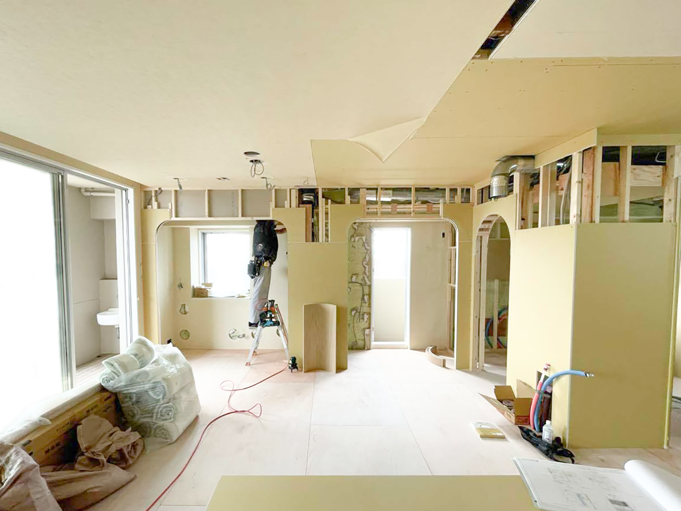 【名古屋市天白区K様邸マンションリノベーション】大工工事③