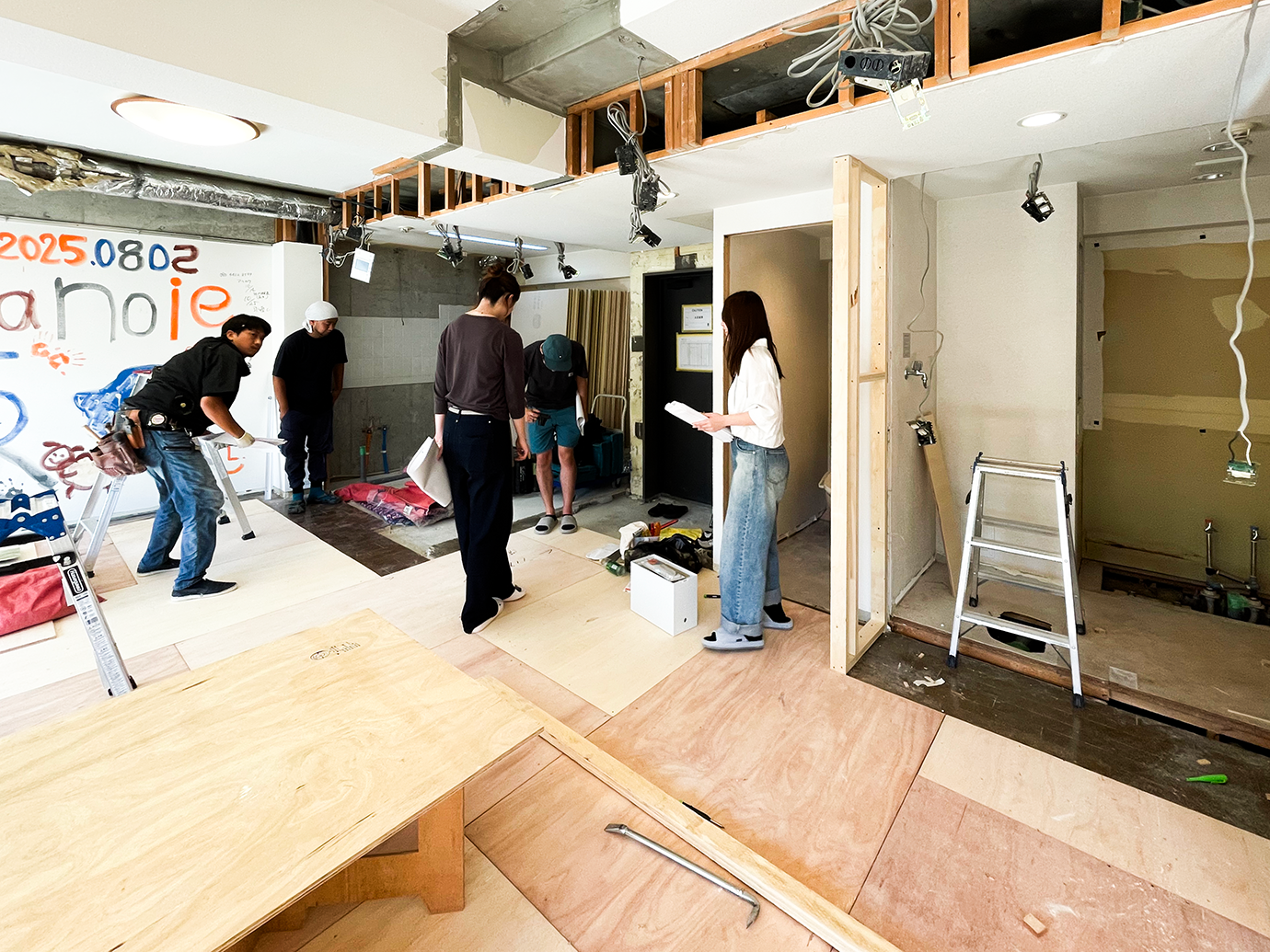 【東京都練馬区K様邸マンションリノベーション】大工工事①