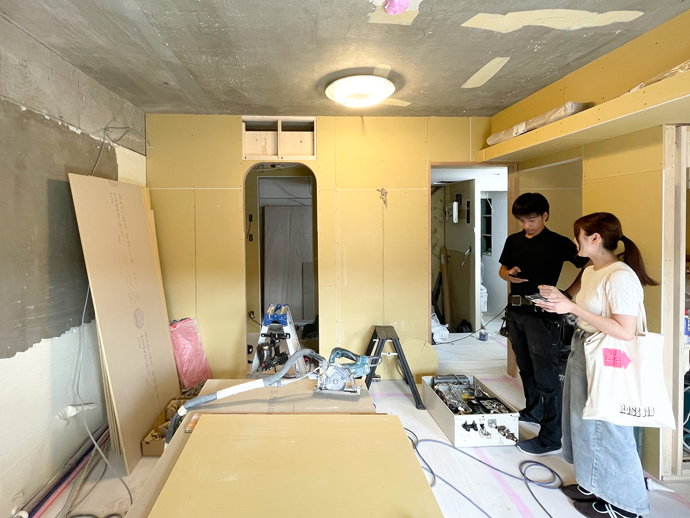 【東京都練馬区K様邸マンションリノベーション】大工工事④