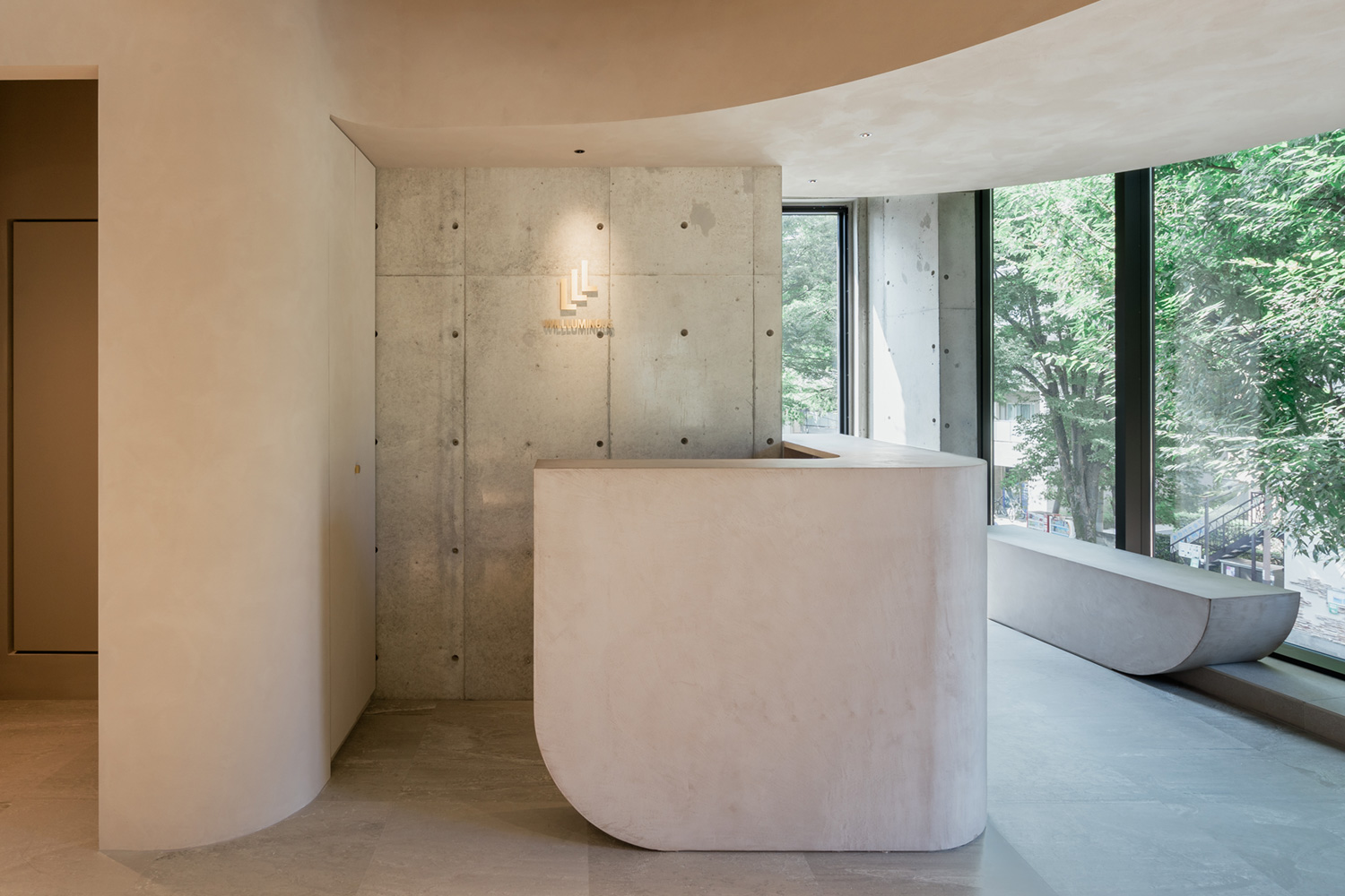 WILLLUMINOUS｜美容室の店舗デザイン